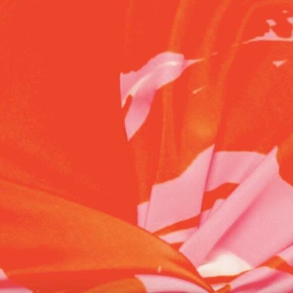 ML Monique Lhuillier Printed Taffeta Crop Top 10 - Picture 3 of 10